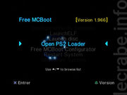 PS2 Free McBoot Memory Card FMCB v1.953 – für PlayStation 2