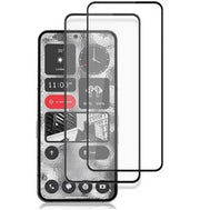 (2er Set ) Nothing Phone (2) Vollbild Panzer Display mit Rahmen - Schwarz