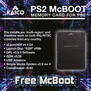 PS2 Free McBoot Memory Card FMCB v1.953 – für PlayStation 2