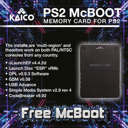 PS2 Free McBoot Memory Card FMCB v1.953 – für PlayStation 2